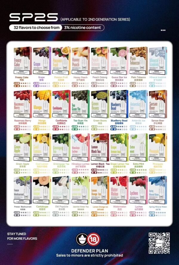 SP2S煙彈✨一代通用煙彈✨一盒三入 🔥SP2連續5年銷量冠軍💖限時優惠活動 【滿十送主機】【滿20盒送SP2套裝】活動二選一