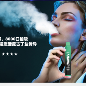 LANA ZOLT抛弃式8000口一次性✨可充電🔋超大容量👍時尚單品🔥活動滿10送1